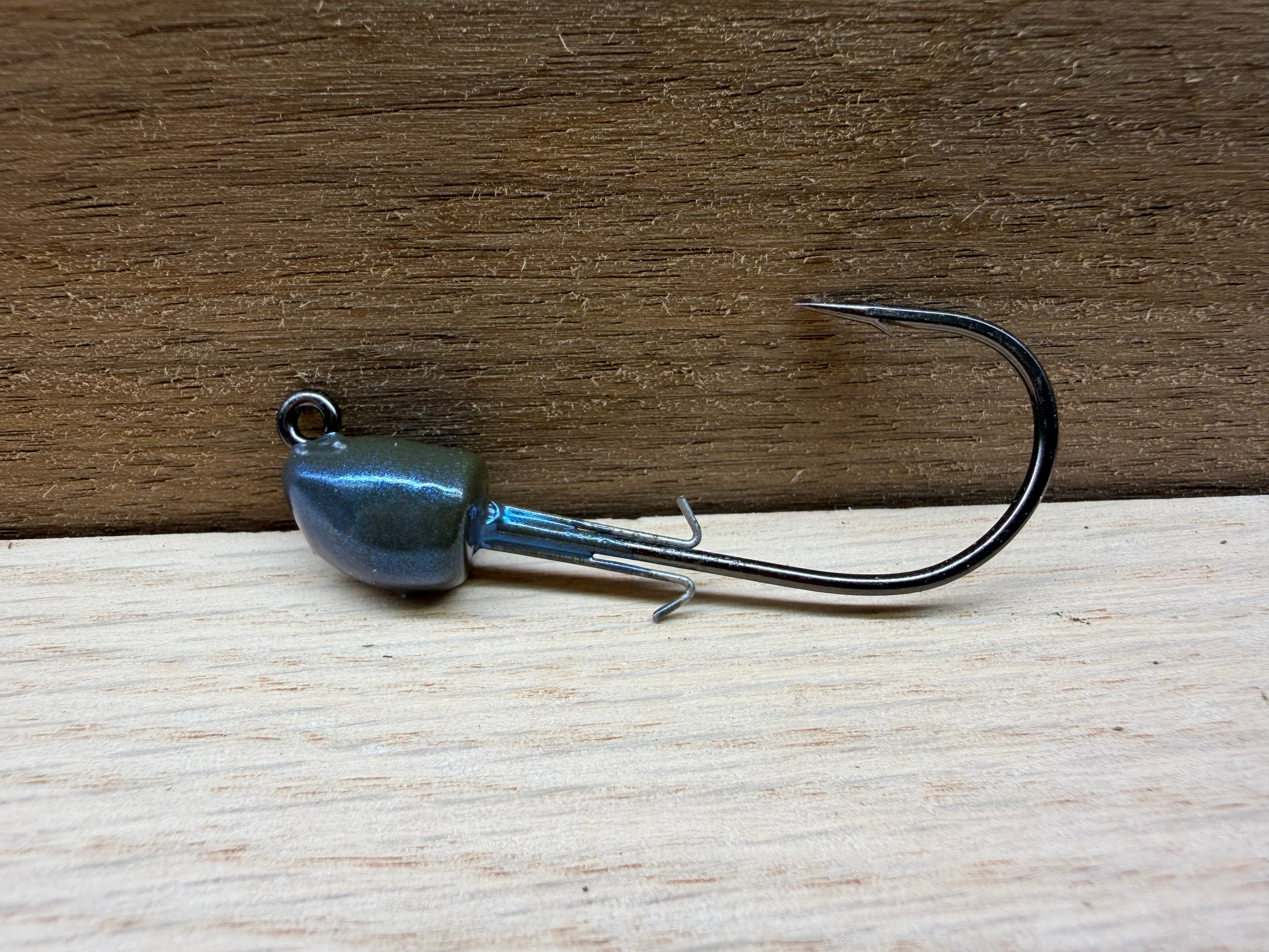 Swim Jigs (optional underspin and shakey blade)